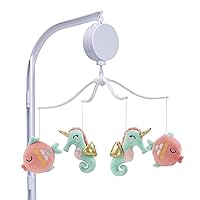 Vista 1 de Bedtime Originals Ocean Mist - Cuna musical para bebé, multicolor