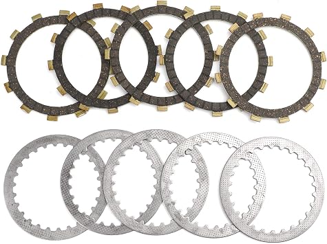 Clutch Kit Steel & Friction Plates for Suzuki AX100 A100 AX115 TS100 TC100 RV90