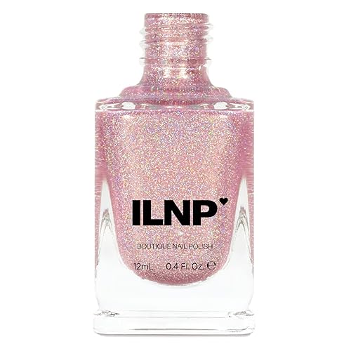 Miniatura 354 de ILNP Madison Ave Esmalte de uñas holográfico metálico rosa antiguo