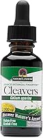 Nature's Answer Cleavers 2000mg Liquid Extract | Alcohol-Free Wildcrafted Herbal Supplement