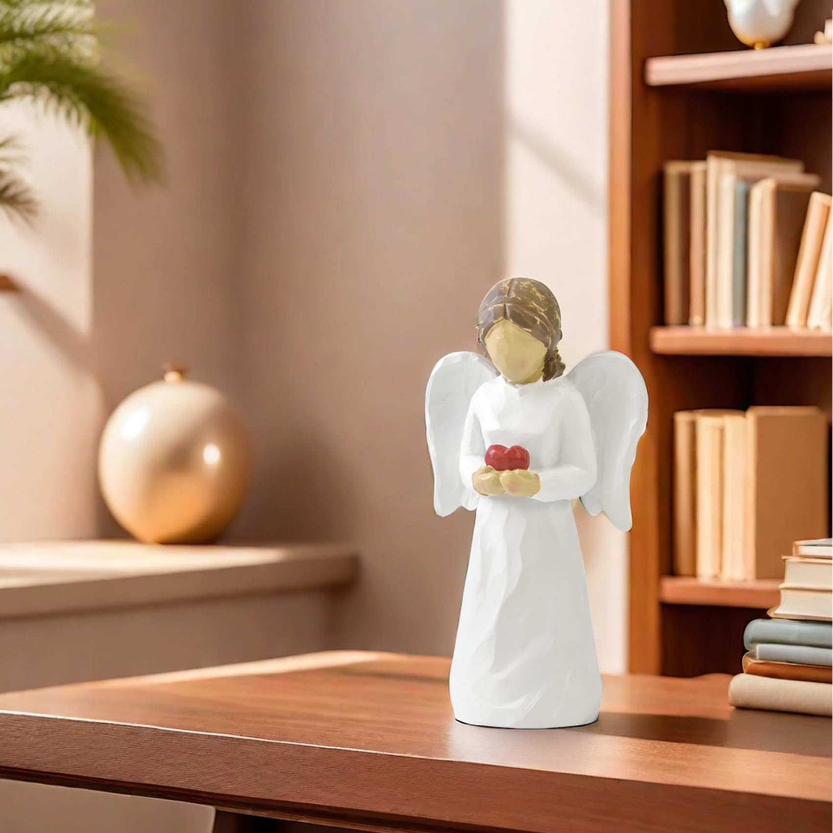 CUNTAUK Ange priant Figurine chrétienne Cadeaux de baptême pour Les Filles Femmes pour Thanksgiving Noël Ornement Home Decor Cadeaux de Confirmation Mémorial