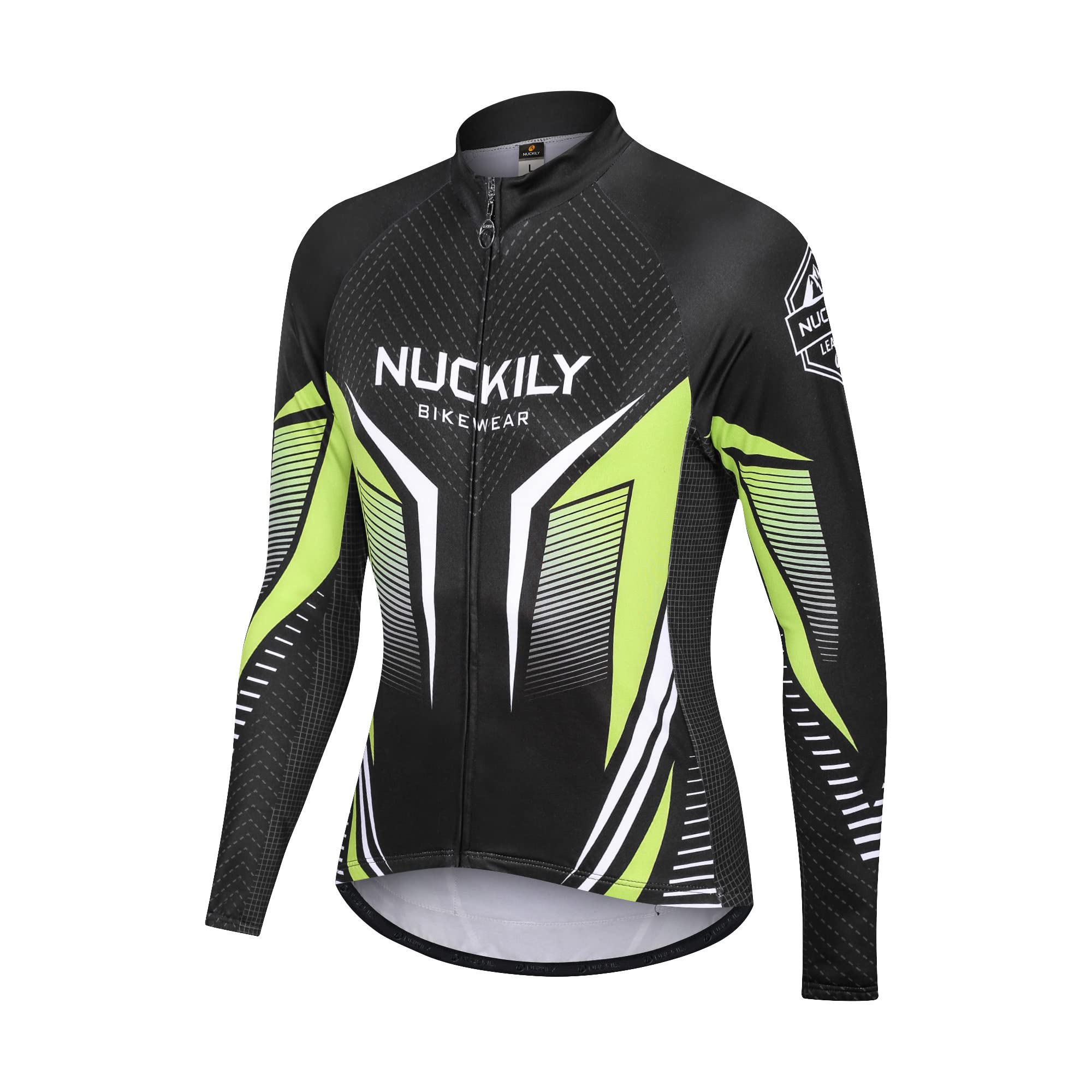 NUCKILY Mens Antivento Giacche Inverno In Pile Termico Ciclismo Jersey Impermeabile Mountain Bike Strada Della Bicicletta Cappotto