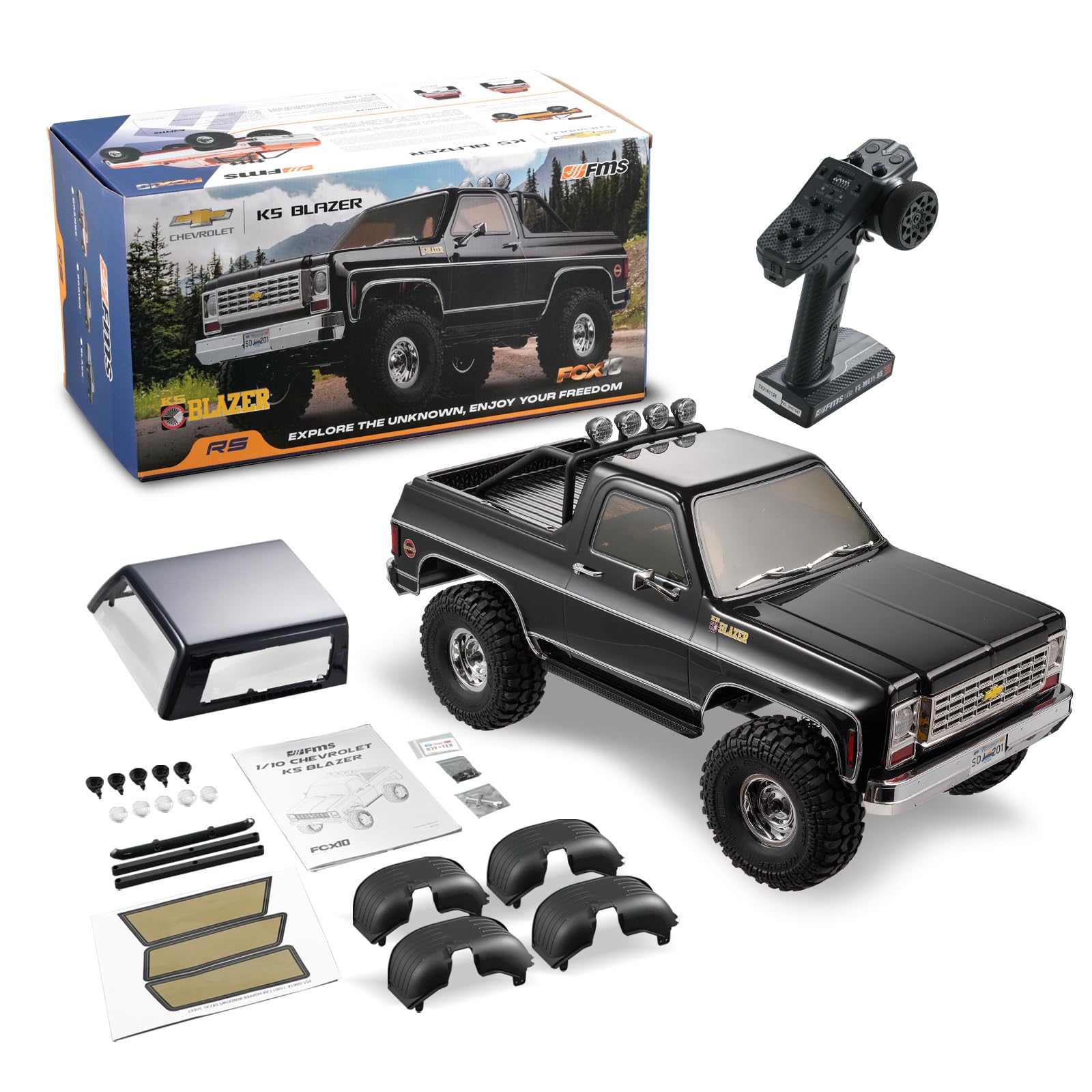 Amazon.co.jp: FMS 1/10 RC クローラー FCX10 Chevy K5 Blazer