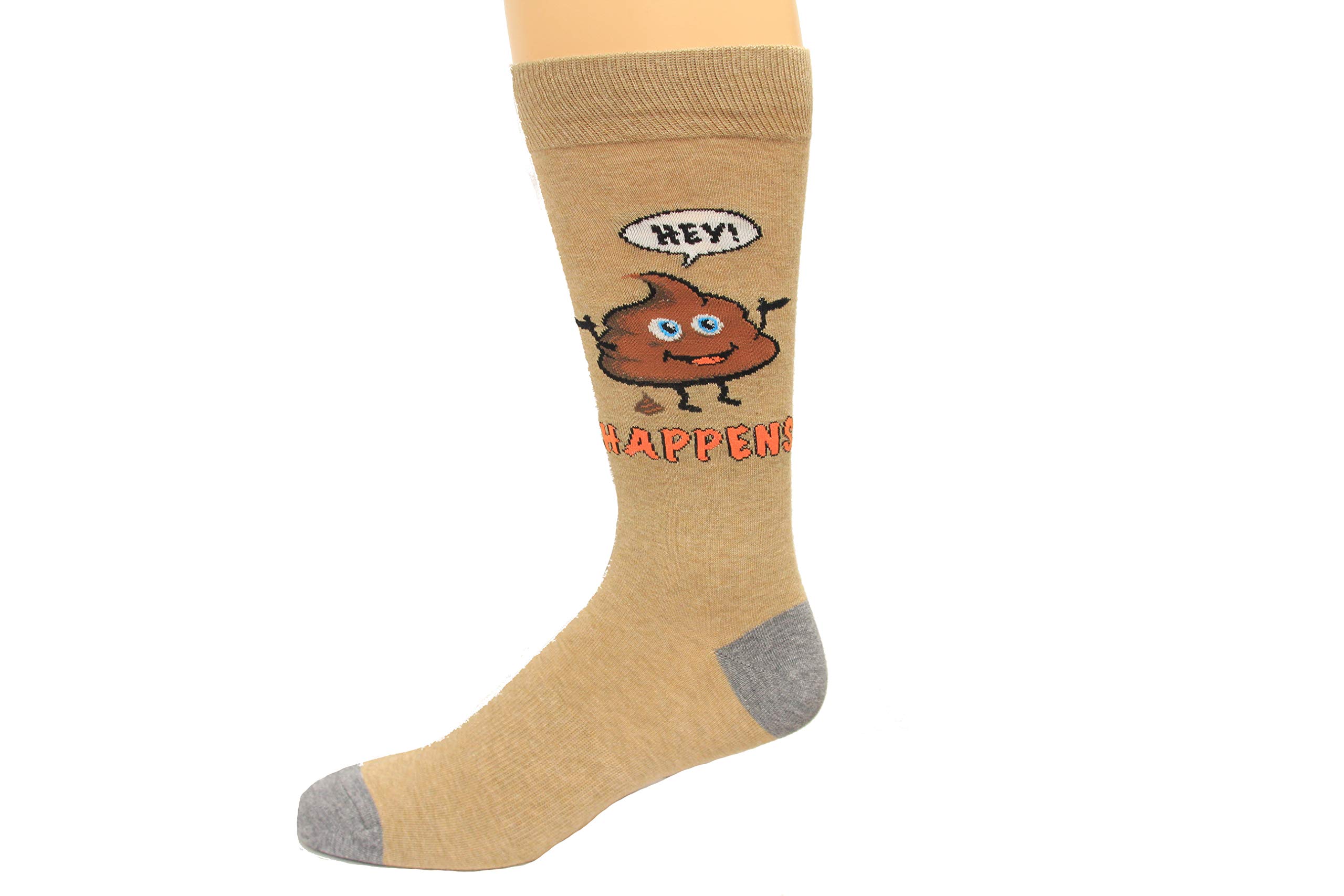 K BELLmens Sports and Outdoors Novelty Crew Socks