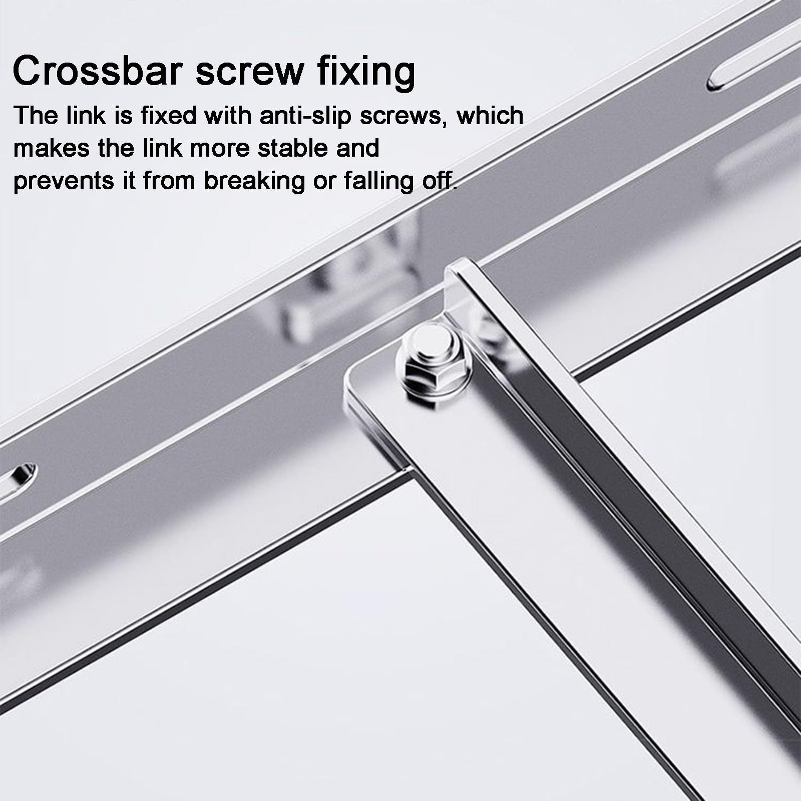 Staffe per Condizionatore Esterno, Staffa Condizionatore D'aria con Doppie Barre Trasversali, Supporto a Parete in Acciaio Inox per Condensatore da 1,5-3 P(48.7x46x74cm/19x18x29in)