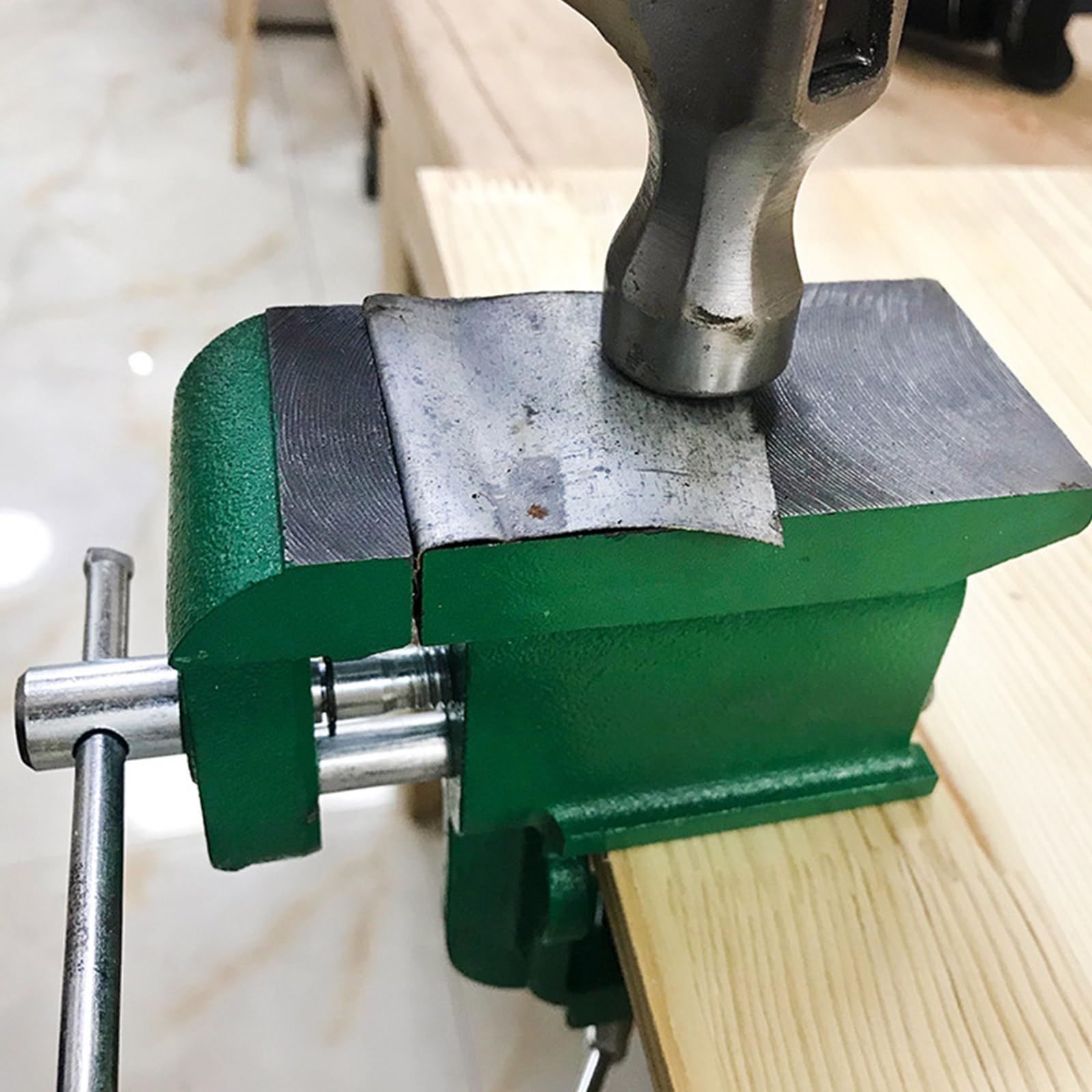 Étau d ' établi combiné polyvalent ou étau de Table, mâchoire multifonctionnelle, pince d ' établi universelle rotative à 360 degrés