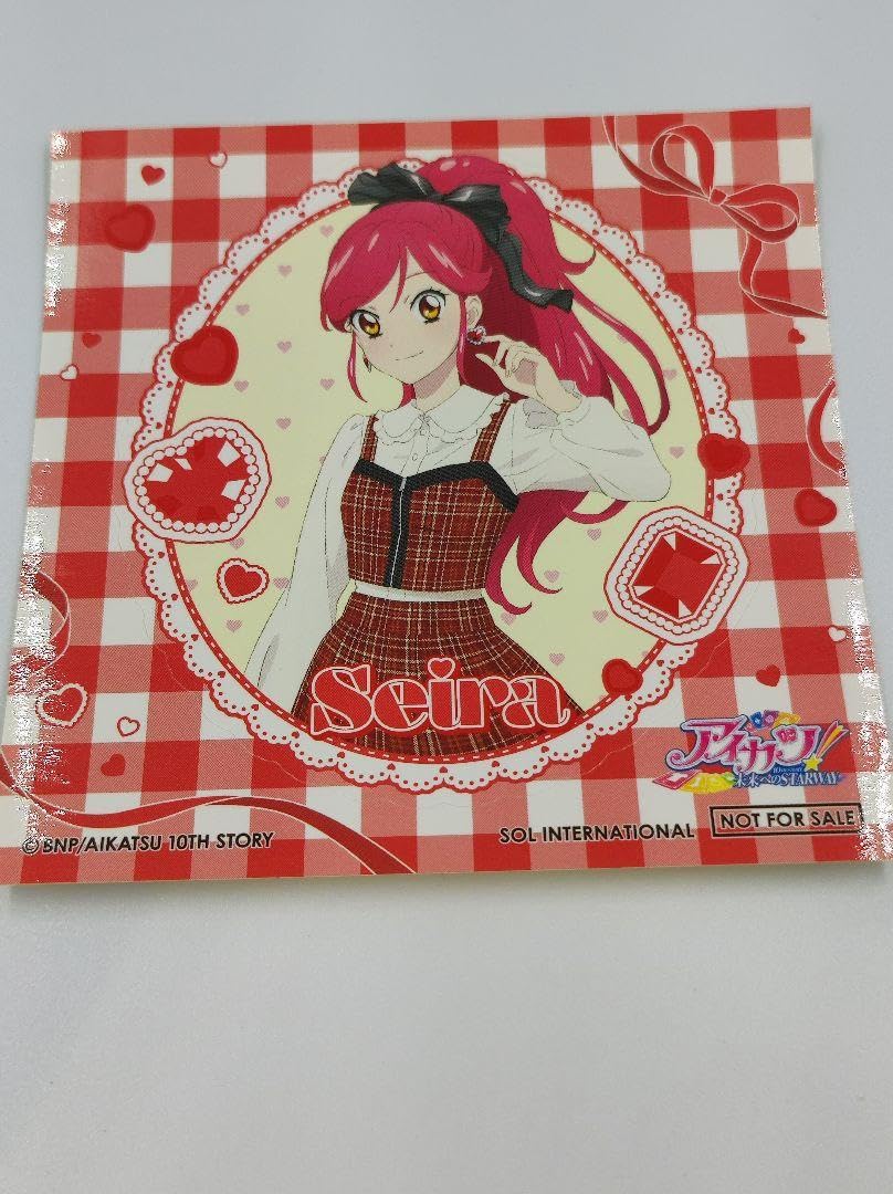 (未開封)タペストリー 音城セイラ アイカツ! ～Girly RED～ Amazon.co.jp: アイカツ 音城セイラ ステッカー Girly RED : おもちゃ
