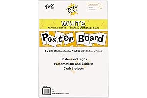 Pacon Super Value Poster Board: Unleash Your Creativity and Inspire Your Classroom