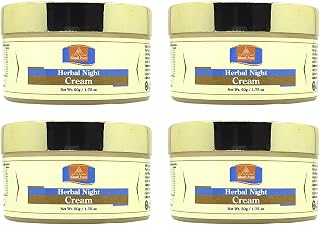 Khadi Pure Herbal Night Cream, 50 ml (Pack of 4)