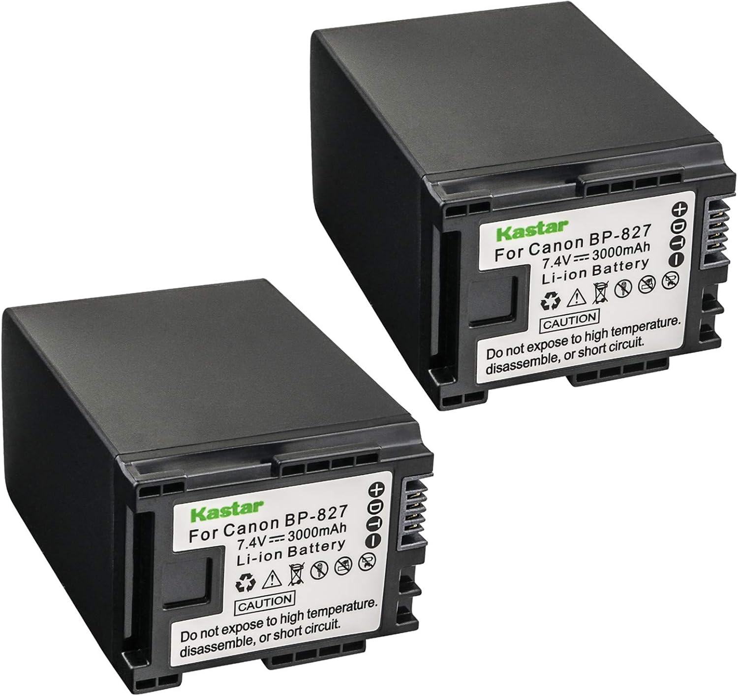 Kastar BP-827 Battery (2-Pack) for Canon VIXIA HF10 Jamaica Ubuy