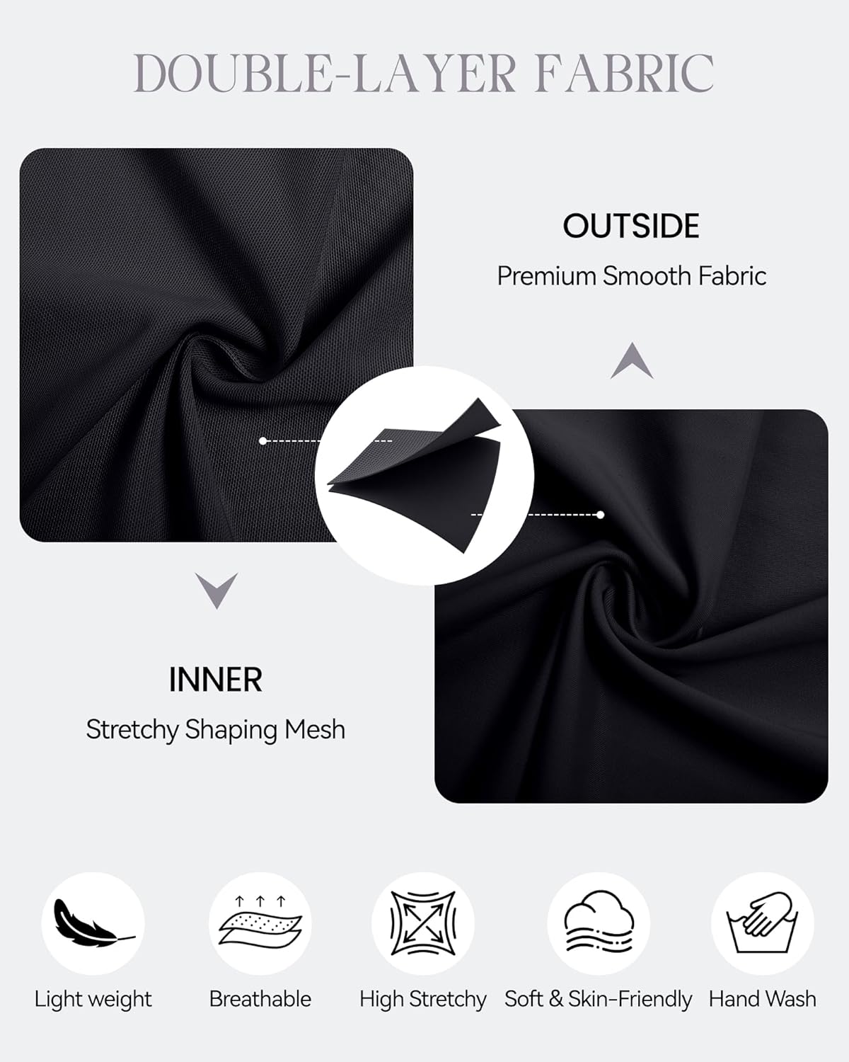 Womens Shapewear Deep V Neck Bodysuit Tummy Control Slimming Faja Body Shaper Mesh Sheer Outing Outfits - Image 5