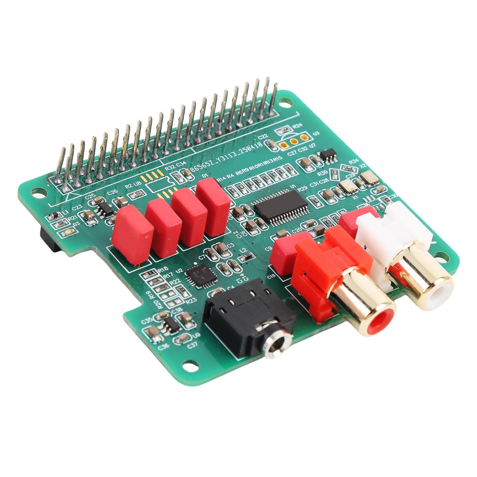 YUYTE Scheda DAC HiFi HAT per 3B 4 5, Suono 384KHz 32Bit