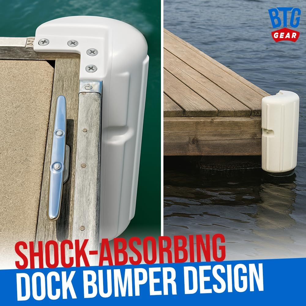 Heavy Duty Marine Corner Dock Fender Bumper Inflatable Vertical Protector for Edge