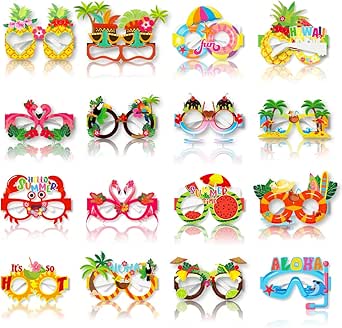 Hello Summer - Recortes De 72 Unidades Para Piscina, Playa, Temática Hawaiana, Decoración De Tablón De Anuncios De Verano, Sandía, Primavera, Verano, Tropical, Decoración De Oficina, Suministros Para