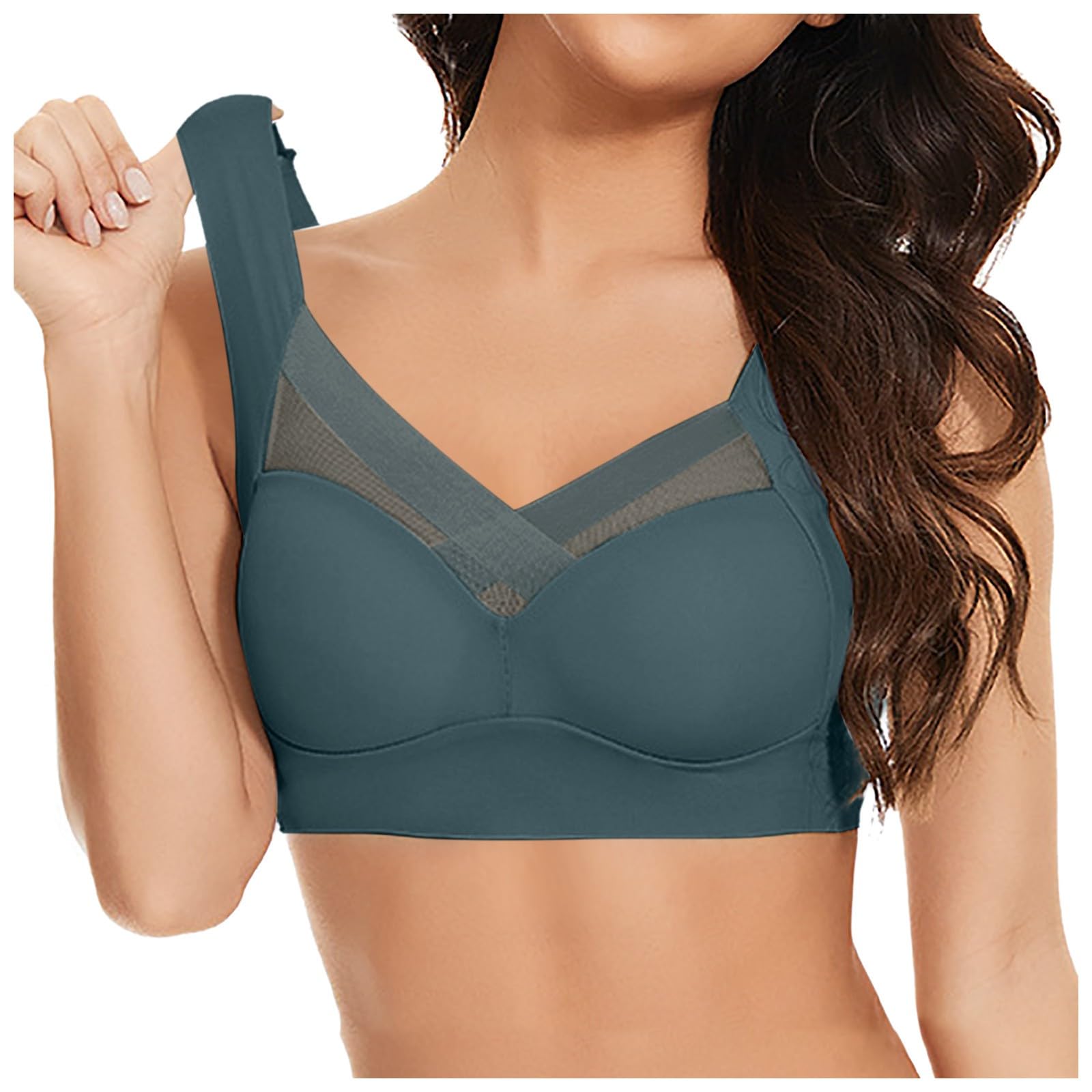 Reggiseno Senza Ferretto In Cotone E Spandex – Bralette Push-up Seamless, Traspirante E Di Sostegno