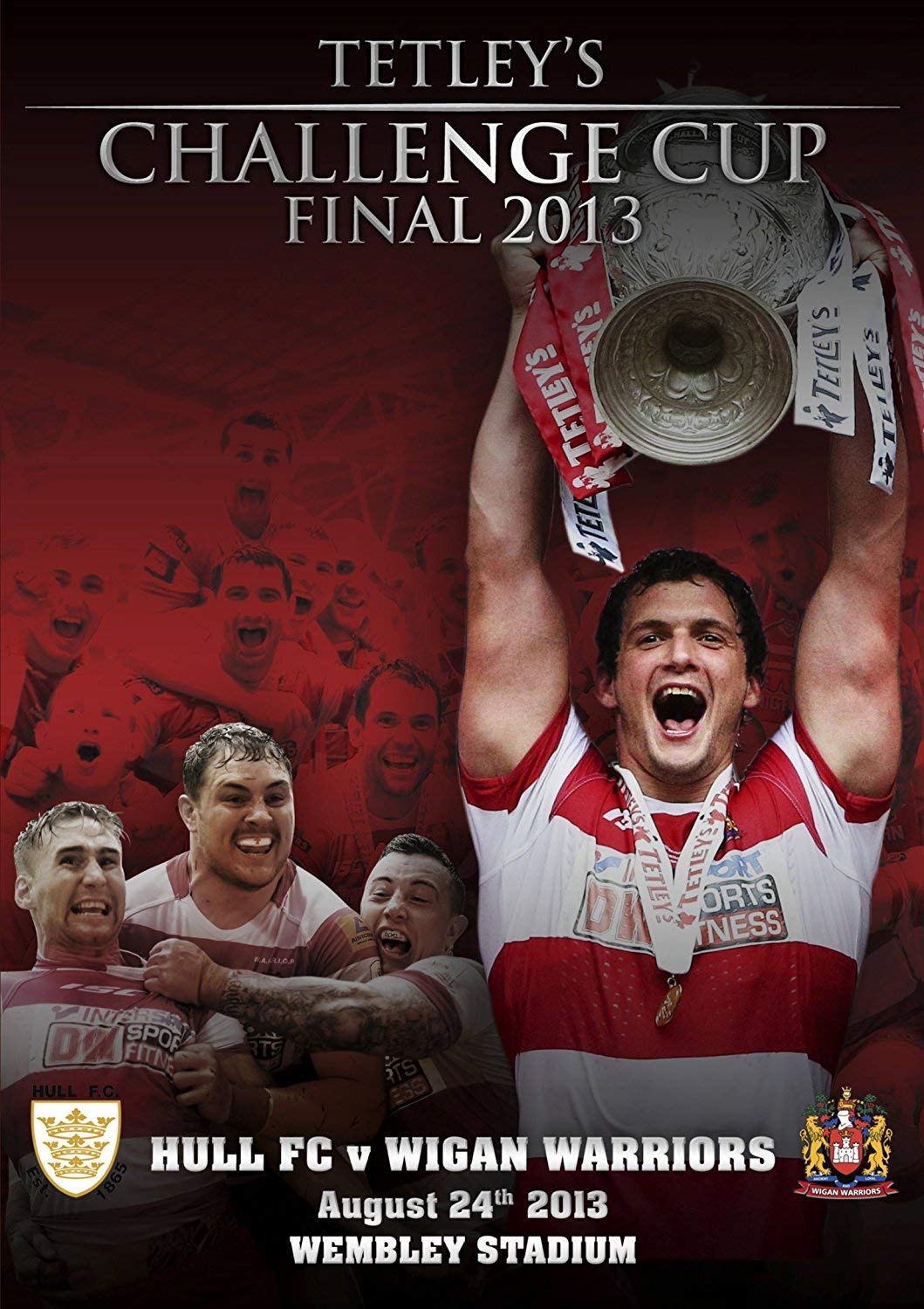 Tetley's Challenge Cup Final 2013 - (Collector's Edition) Hull FC v Wigan Warriors [DVD]