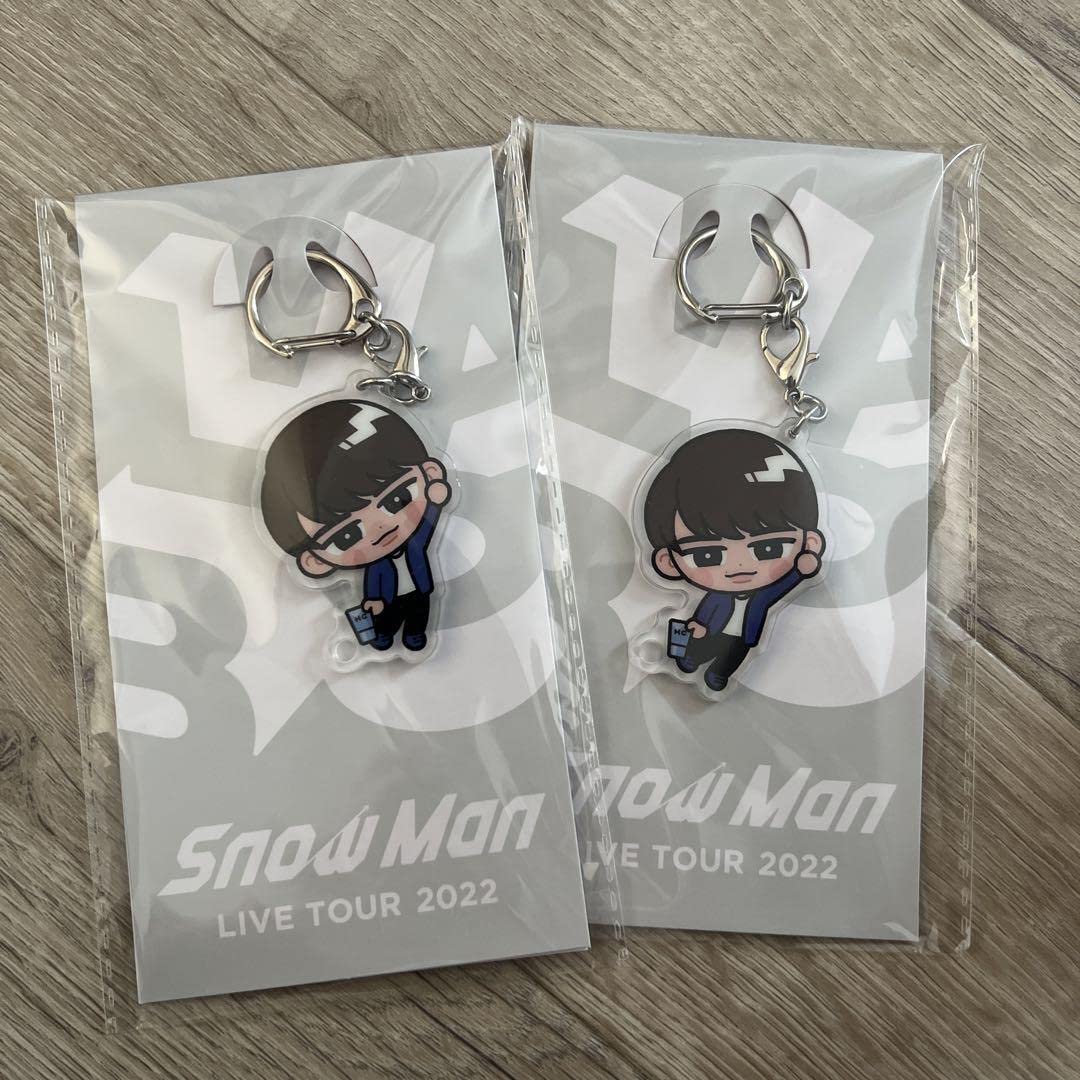 Amazon.co.jp: SnowMan 渡辺翔太 スノチル キーホルダー : おもちゃ