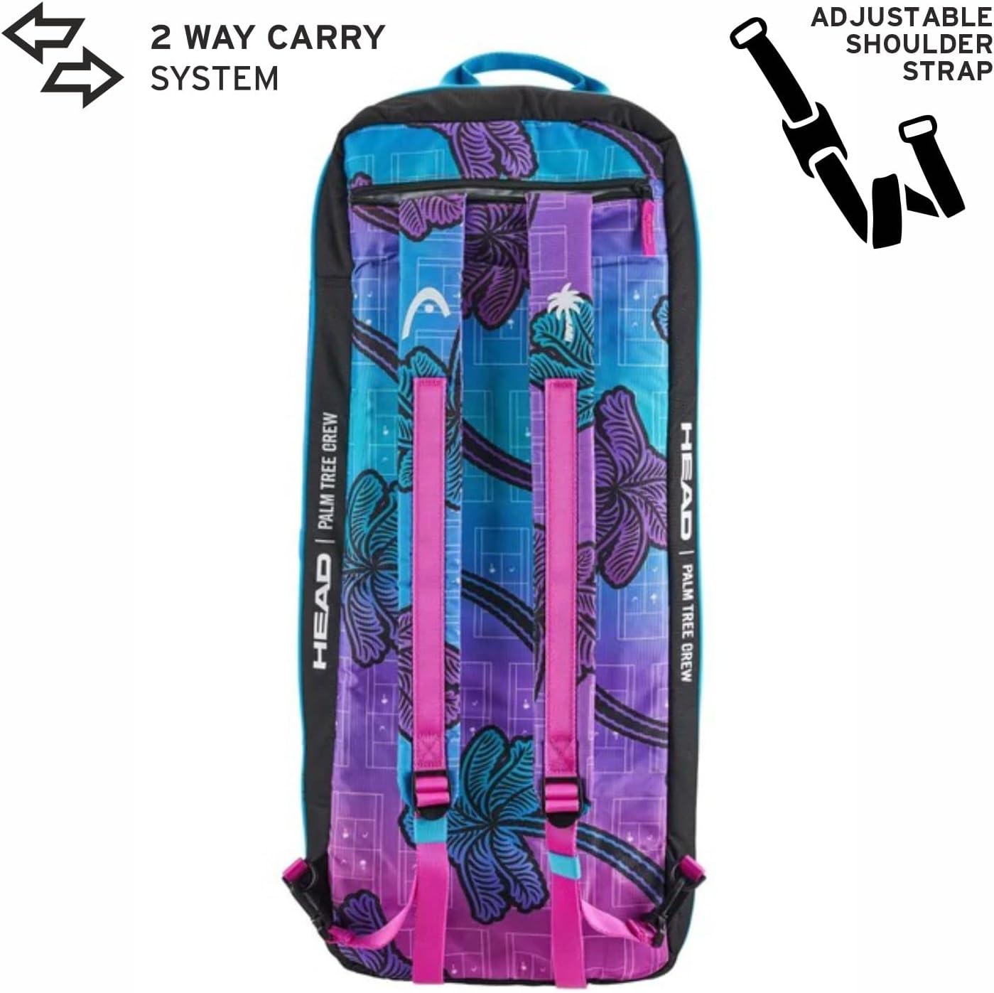 HEAD TOUR DUFFLE BAG L PTC EDITION, Blue/Purple/Pink