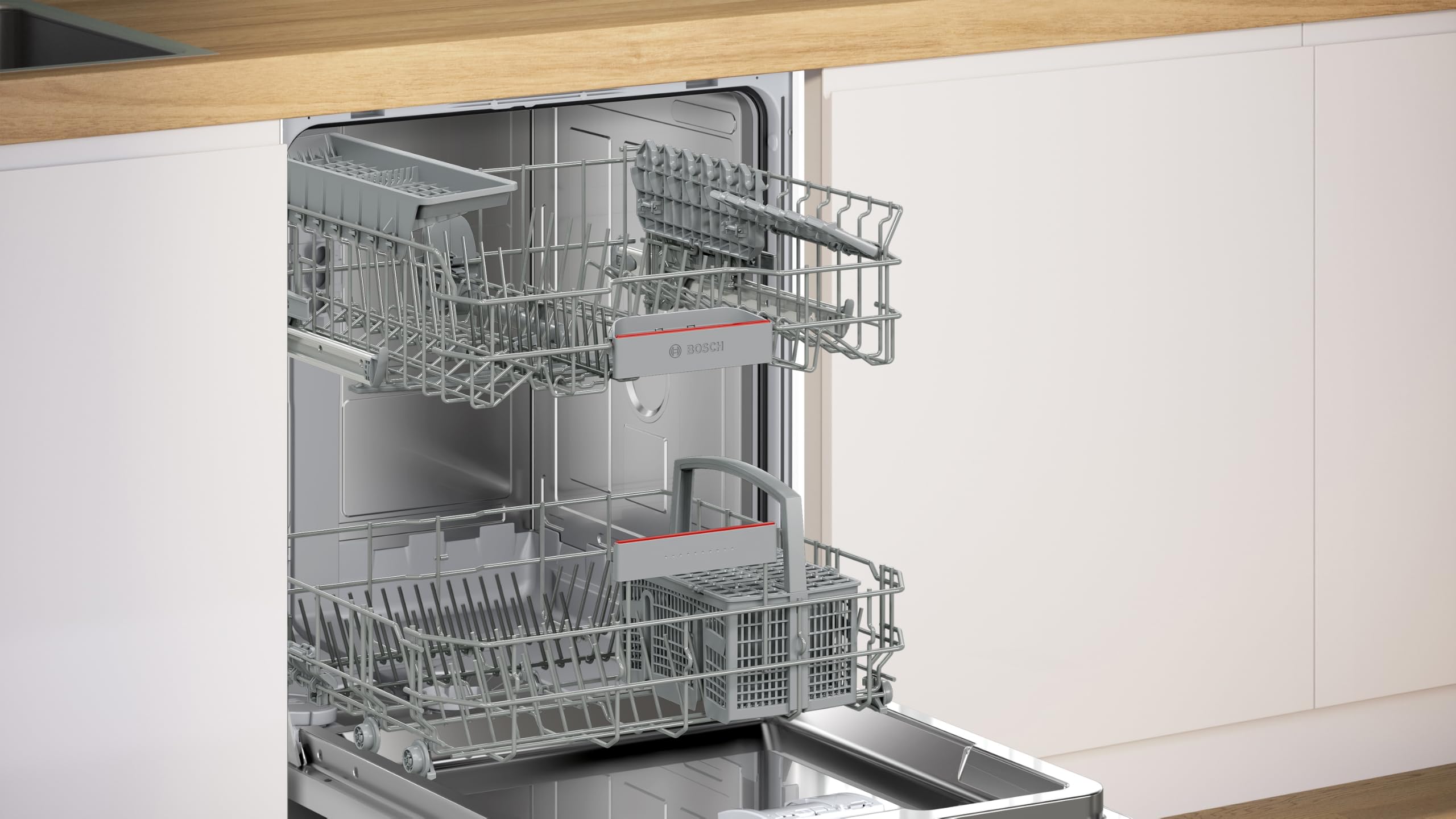 Bosch Serie 4 SMV4HTX15E - Lavavajillas inteligente totalmente integrado (60 cm)
