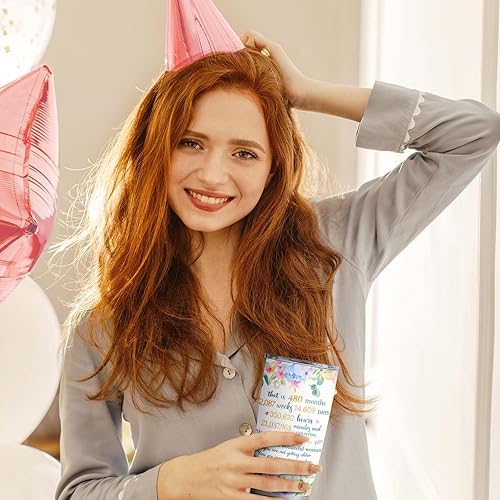 Miniatura 2 de Regalos de cumpleaños 75 para mujeres, ideas de regalo de vaso de cumpleaños de 75 años, regalo de feliz cumpleaños de 75 años para mamá, abuela,