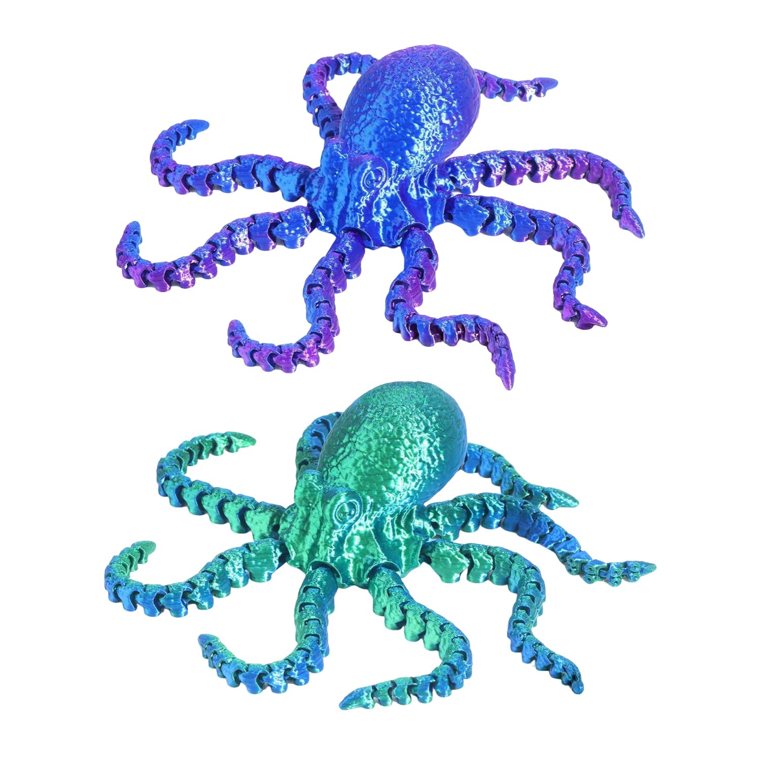 TVSVKWE 2 Pieces Of Octopus Ornaments, Creative Ornaments, Fun Ornaments, Home Decorations, Animal Models.