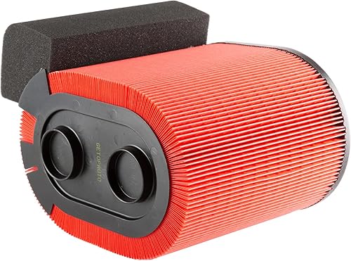 Filtro de aire de motor HIGHFLOW FA-1927. Para Ford F250 F350 F450 F550 Super Duty 2017 2018 2019 con motor diésel V8 Powerstroke de 6.7L. Reemplaza