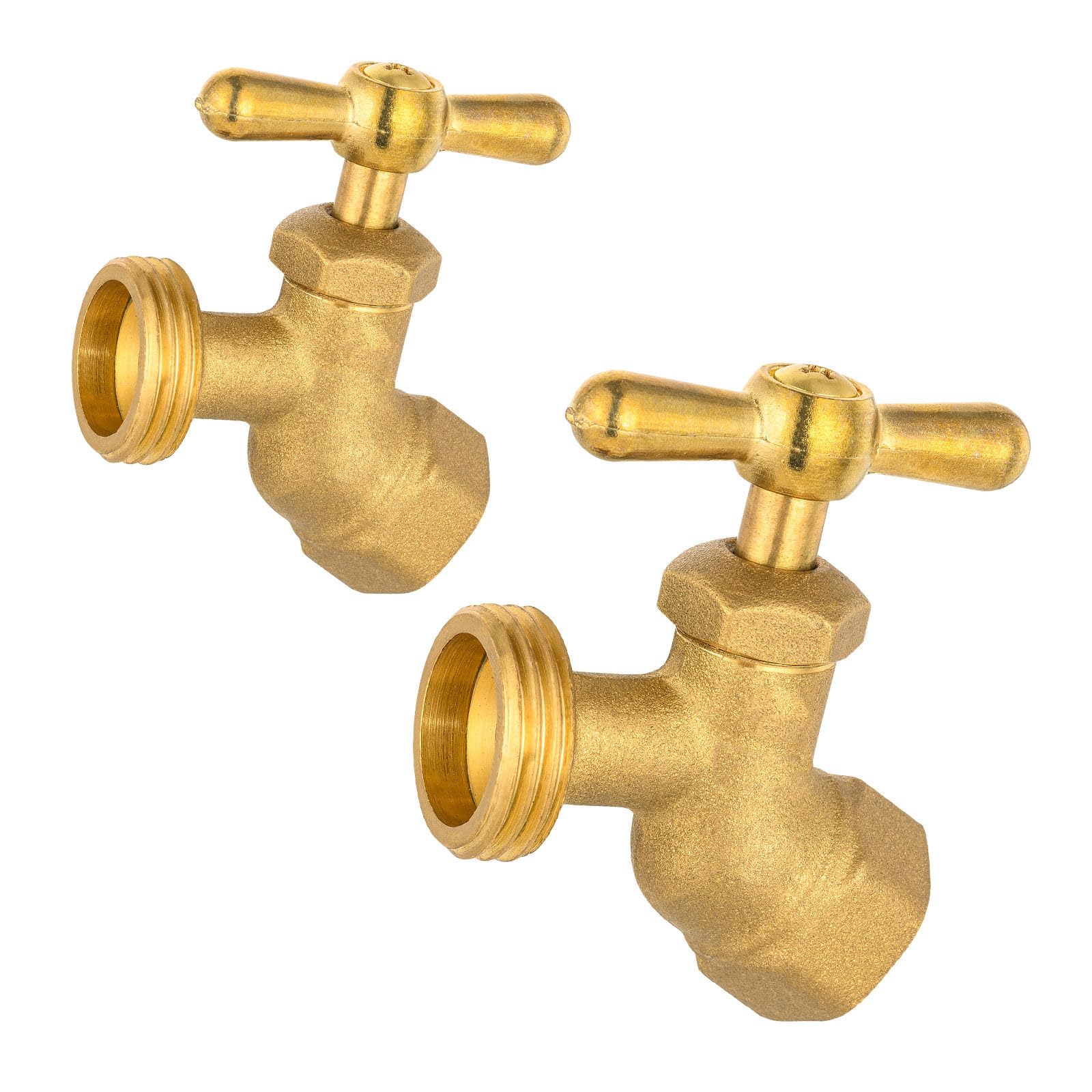Valves à bavette de tuyau laiton 1,27 cm FIP x 1,9 cm MHT connexion eau