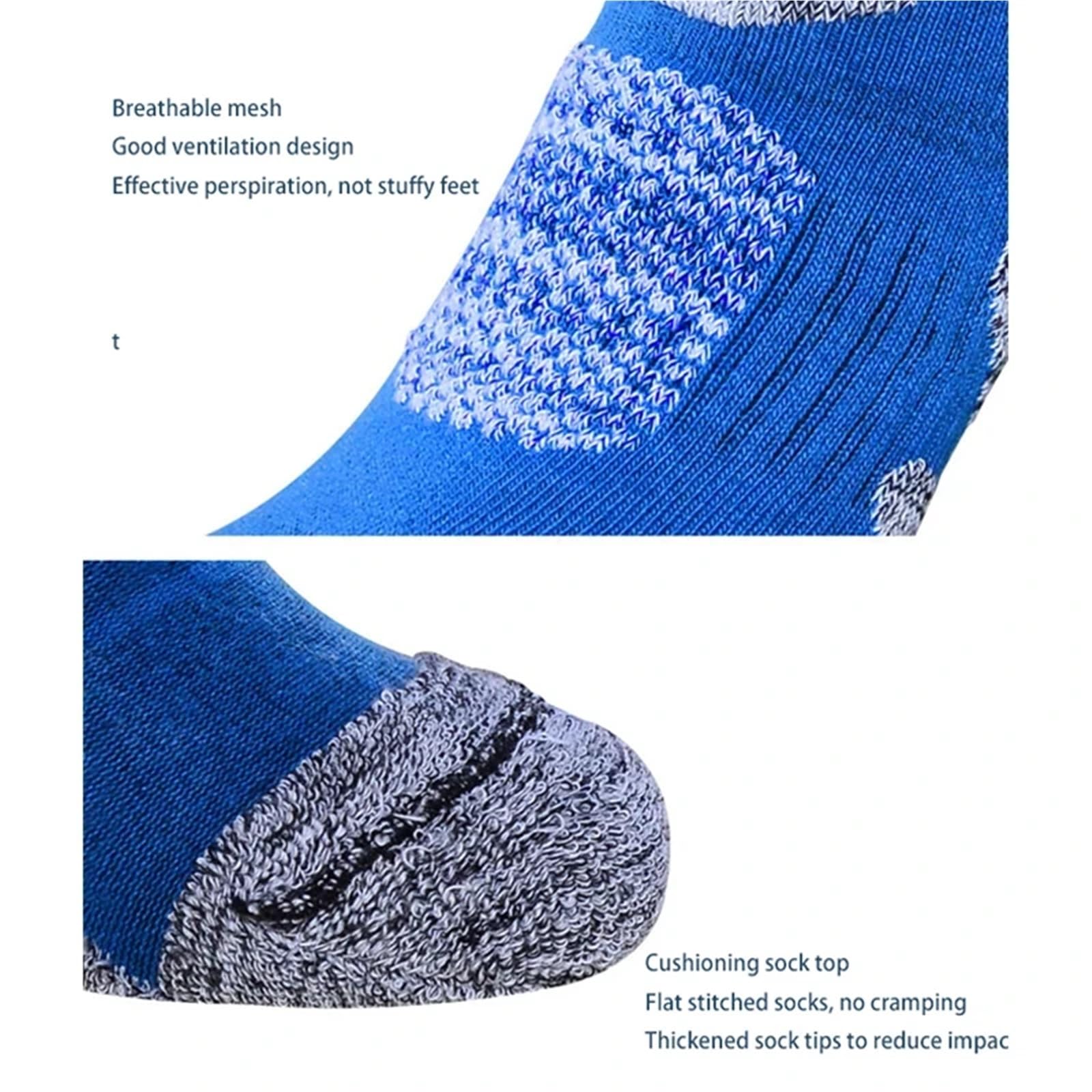 Calzini termici da sci for uomo e donna, lunghi caldi, for sport all'aria aperta, snowboard, indossare in inverno Per Tempo Freddo, Neve, Sci, Snowboard