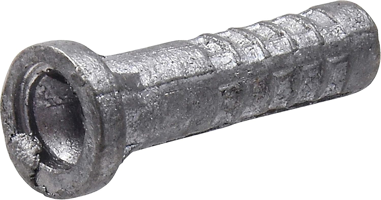 Hillman Lead Wood Screw Anchors #6-8 x 1" - Corrosion-Resistant Masonry Anchors for Concrete, Brick, Drywall & Block