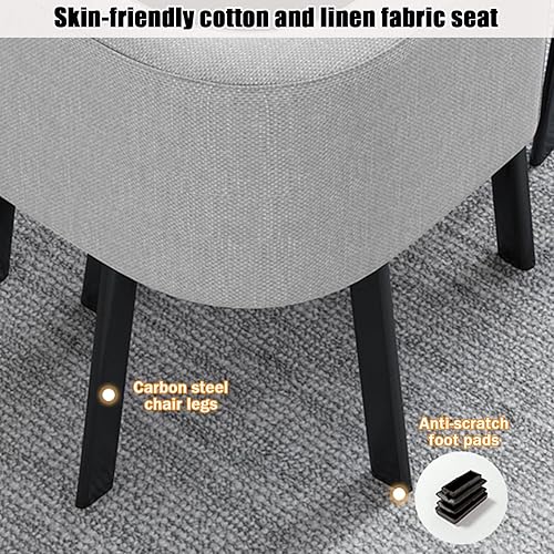 Miniatura 4 de YVYKFZD Oficina Recepción Sala de Club Mesa, Pequeña Mesa de Conferencia, Mesa de Comedor Cuadrada Cocina Mesa de Comedor Nórdico Mesas y Sillas Bar