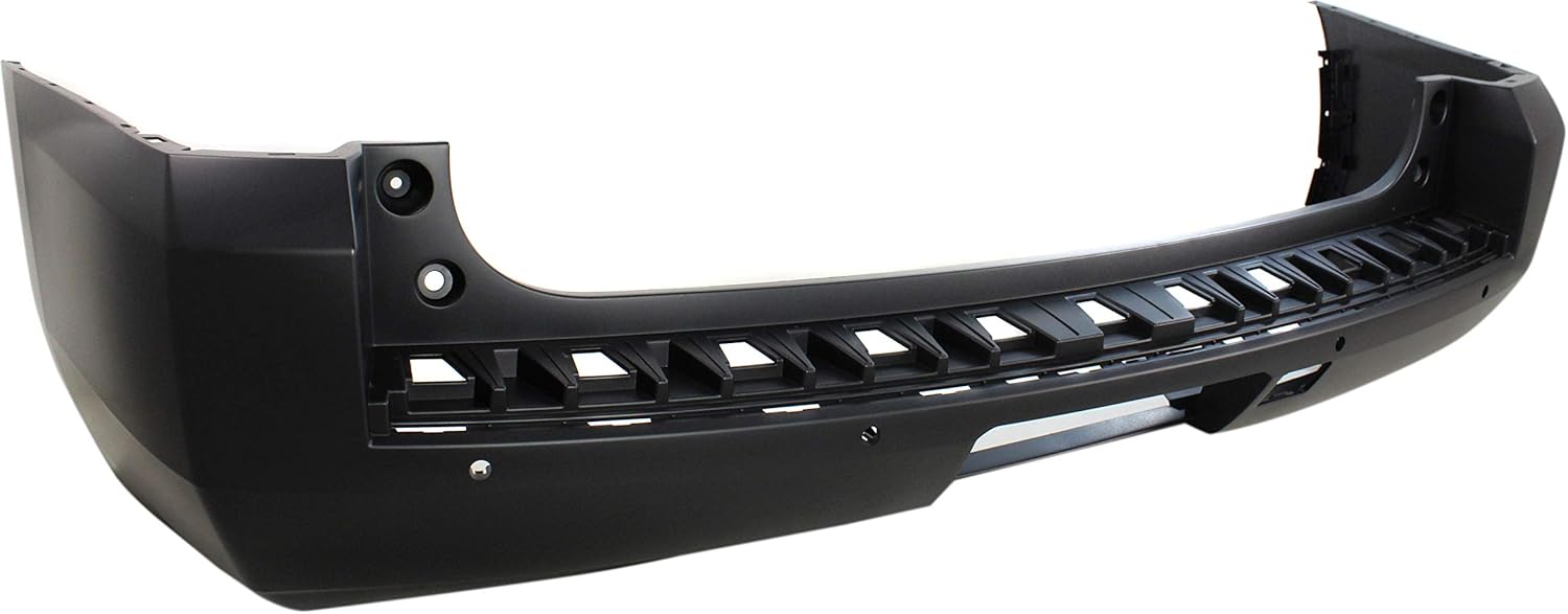 Garage-Pro Rear Bumper Cover Compatible with 2015-2016 Chevrolet Tahoe Primed, with Parking Aid Sensor Holes