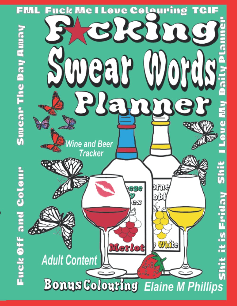 Swear Words Planner and Colouring