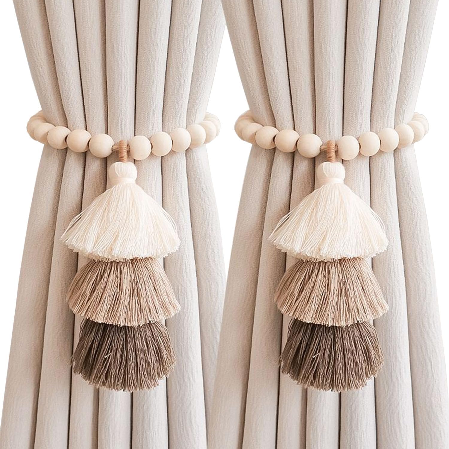 Boho Curtain Tie Backs