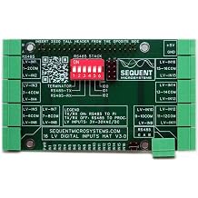 16 Digital Inputs 8-Layer Stackable HAT for Raspberry Pi