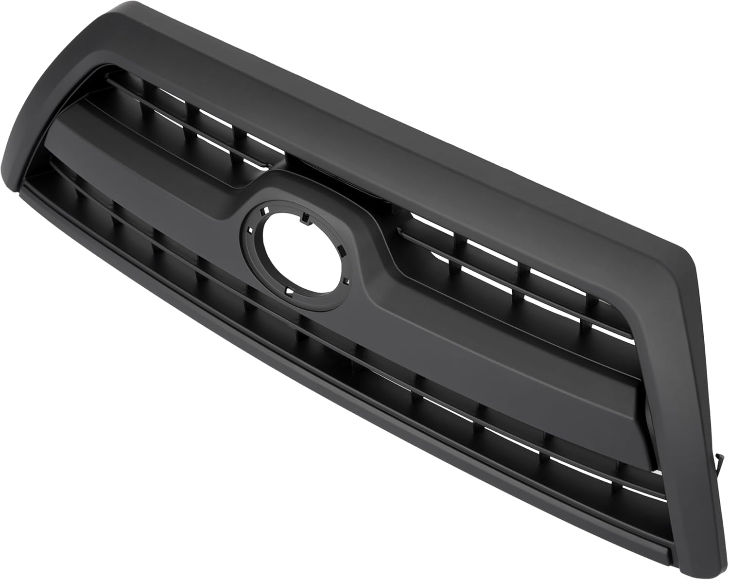 HECASA Front Grille Compatible with 2006-2009 Toyota 4Runner 10450183B Bumper Grill Plastic Painted+Electrophoresis Black