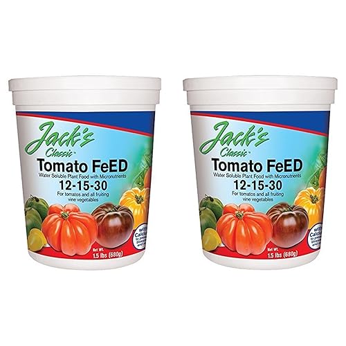 JR Peters 51324 Jacks Classic 12-15-30 Alimentación de tomate 15 lb wo ack