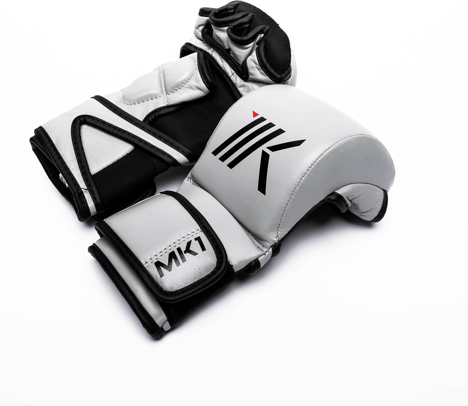 Dual Strap MMA Training & Sparring Gloves | Leather Hybrid Grappling/Striking Gloves | Comfortable, Lightweight, Protective | MMA, Muay Thai, Boxing, Bare Knuckle Training