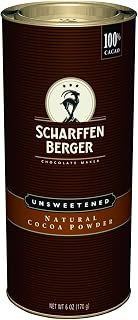 Unsweetened Natural Cocoa Powder, 6 Ounce