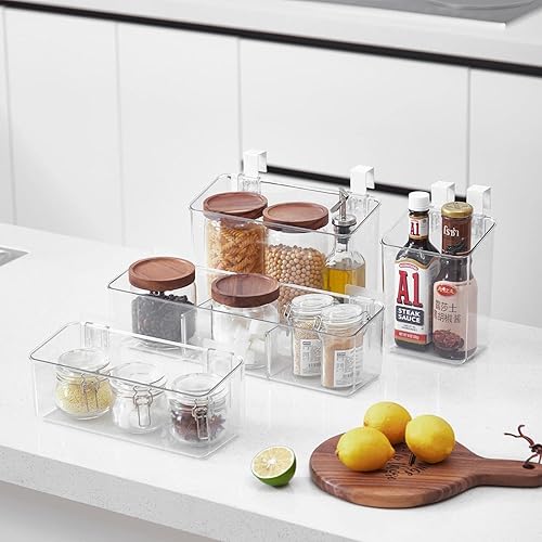 Miniatura 6 de Organizador de almacenamiento adhesivo para montar en la pared, paquete de 2 unidades para almacenamiento de juguetes de baño, cocina, baño y