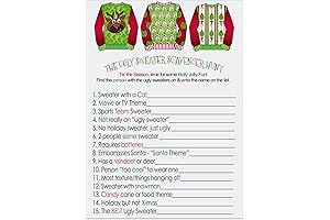 Ugly Christmas Sweater Game for Christmas Party