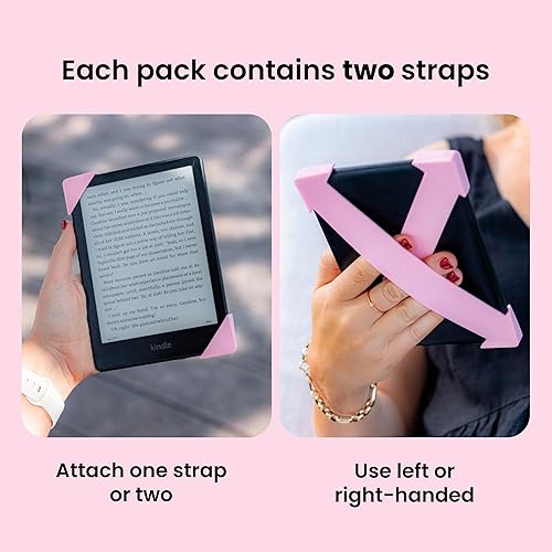 Miniatura 7 de Strapsicle Hand Strap for Kindle Accessories Comfy Silicone Grip Alternative to Case or Cover Fits Paperwhite 11th/12th Gen, Signature Edition,