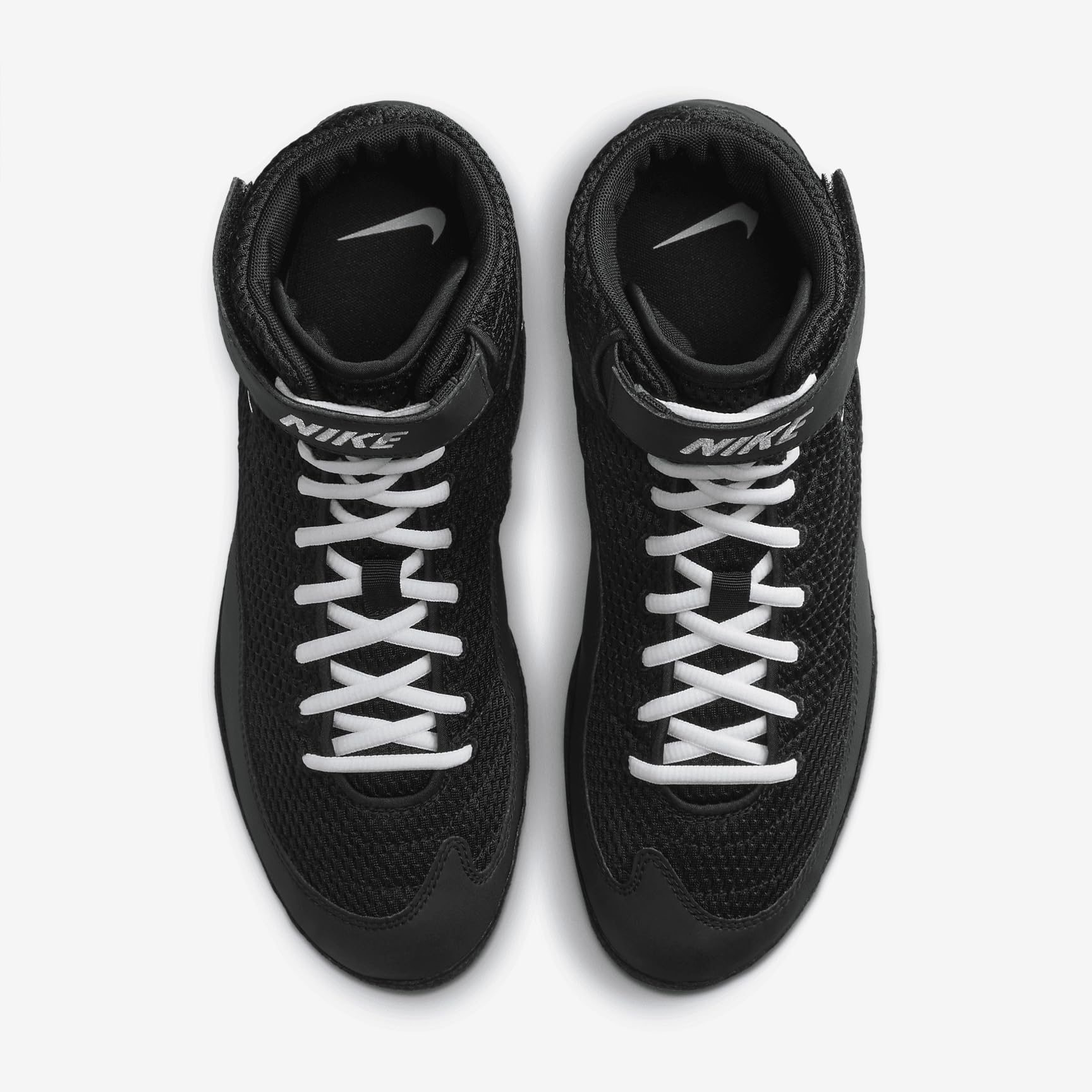 Nike Inflict - Zapatos de lucha libre (325256-006, negro/blanco/blanco)