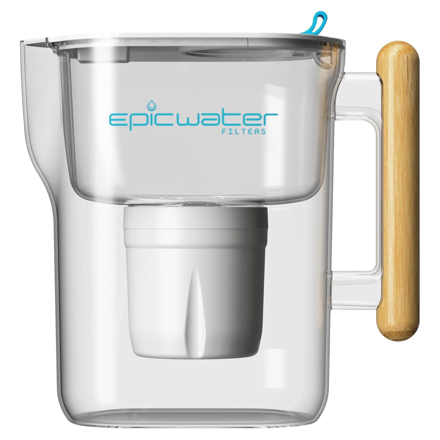 Epic Pure XP Pitcher | Advanced CoreXchange™ Filter | NSF Certified | BPA-Free | Removes PFAS & More