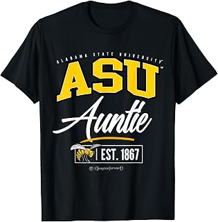 Alabama State University - ASU HBCU Auntie T-Shirt