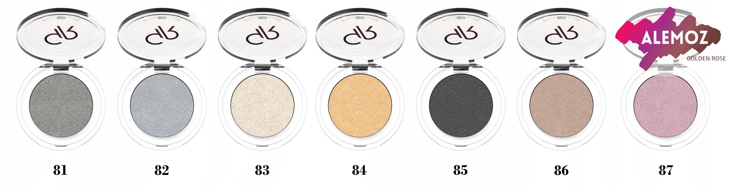 Golden Rose Soft Color Pearl Mono Eyeshadow No:60 1 Paket