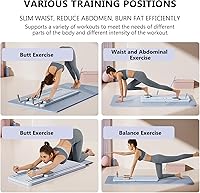 Vista 7 de Pilates Board, Multifunctional Abdominal Board, Ab Core Trainer, Ab Trainer Machine, Ab Board, Exercise Board, Abs Workout Equipment, Core Workout