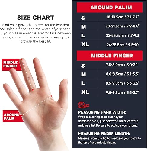 Miniatura 6 de Guantes térmicos para hombres y mujeres, guantes de invierno resistentes al viento antideslizantes para pantalla táctil, guantes de correr para