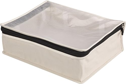 Miniatura 5 de Household Essentials Cedarline Collection organizador de clóset con 6 estantes, de algodón natural