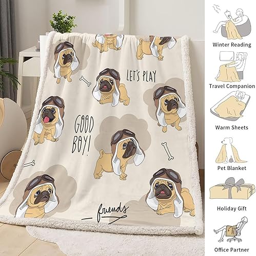 Miniatura 2 de Anibedding Manta de Navidad con diseño de camión rojo, árbol de Navidad, reno, manta de forro polar para sofá, cama, decoración de camión de