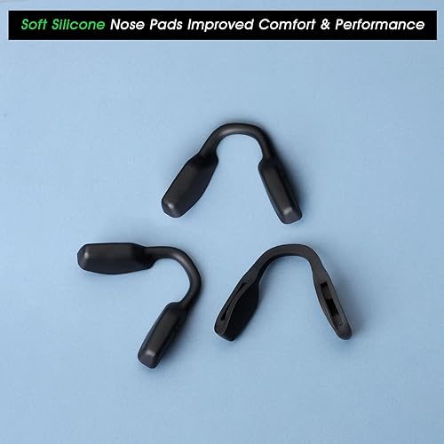 Miniatura 6 de Almohadillas de nariz mejoradas para Oakley Metalink OX8153, Mitre OX8154, Cogswell OX8157, Activate Eyeglass Push In Nose Piece